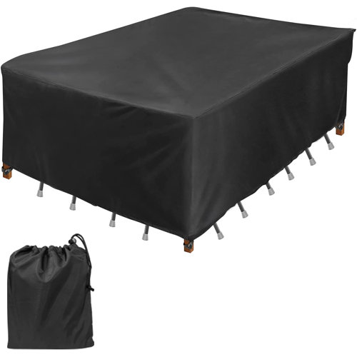 Arlmont & Co. Patio Outdoor Sectional Furniture Water Resistant Cover